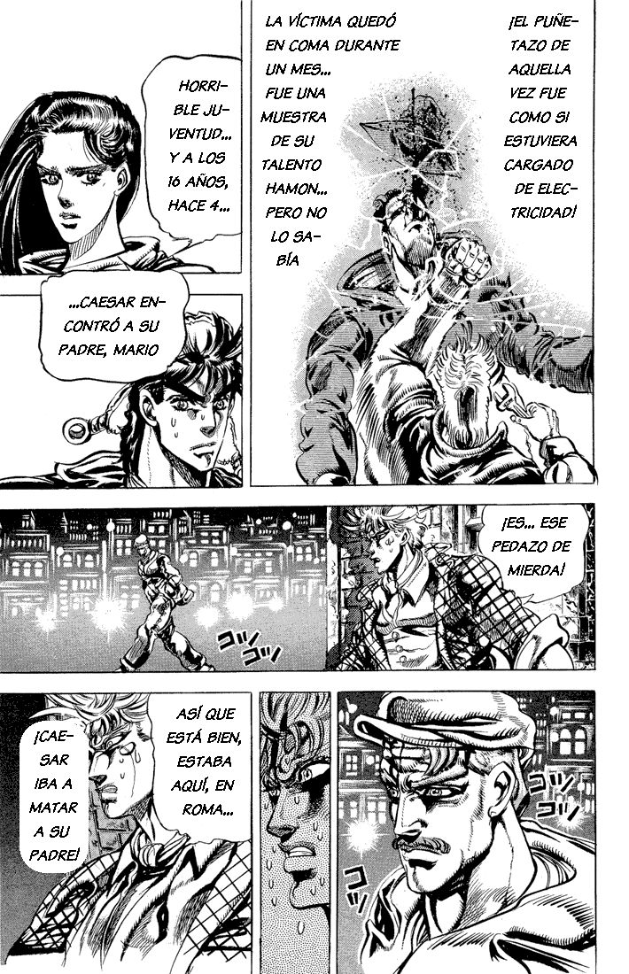 Read JoJo's Bizarre Adventure Parte 2 Battle Tendency ES Manga Online