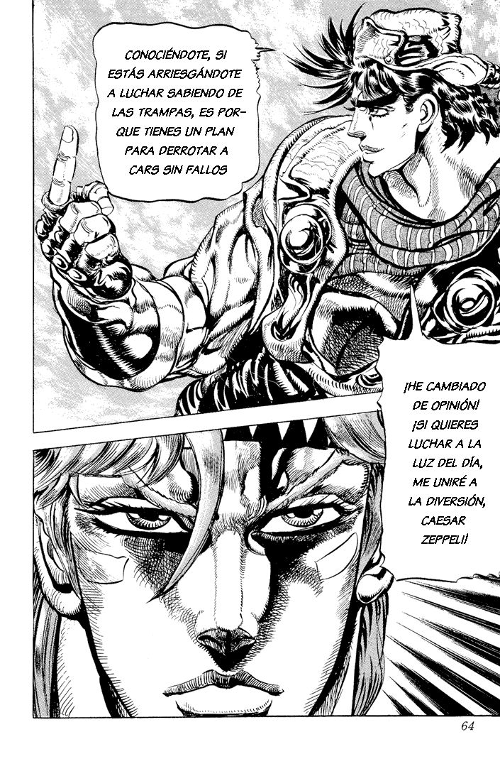 Read JoJo's Bizarre Adventure Parte 2 Battle Tendency ES Manga Online