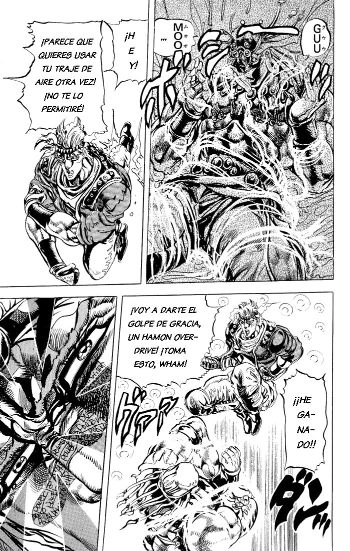 Read JoJo's Bizarre Adventure Parte 2 Battle Tendency ES Manga Online
