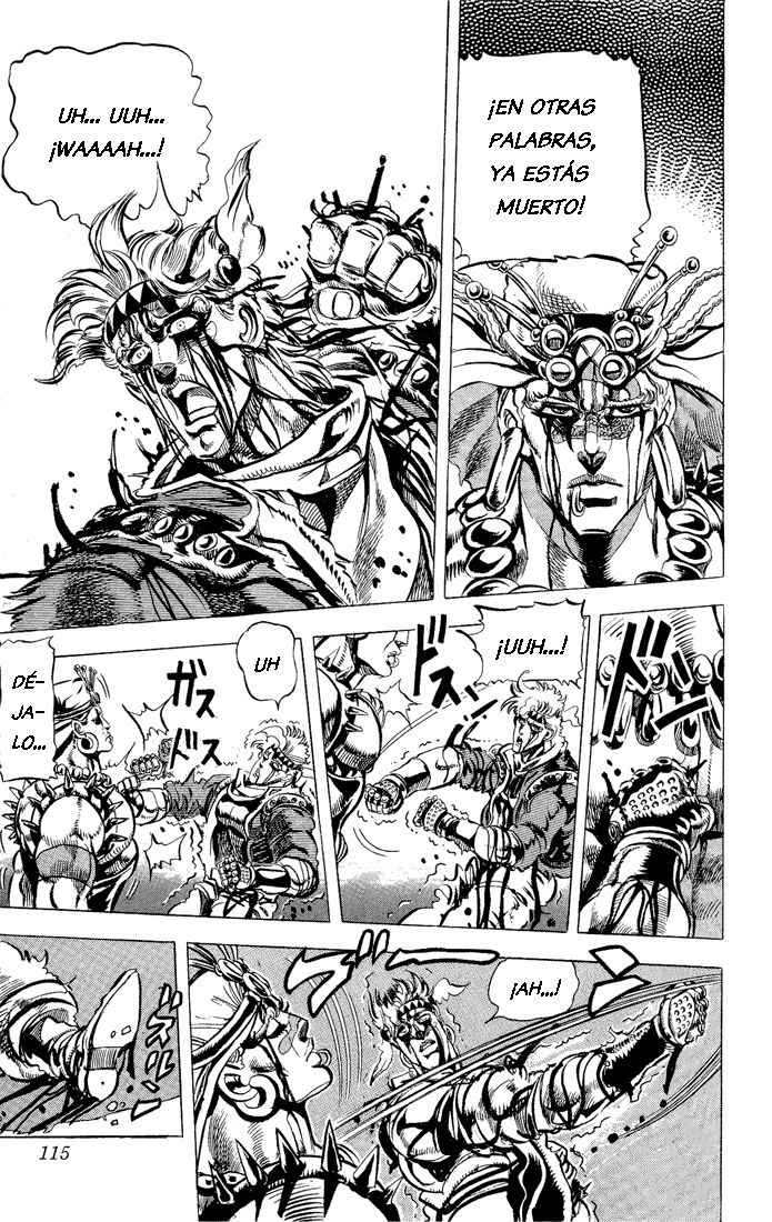 Read JoJo's Bizarre Adventure Parte 2 Battle Tendency ES Manga Online