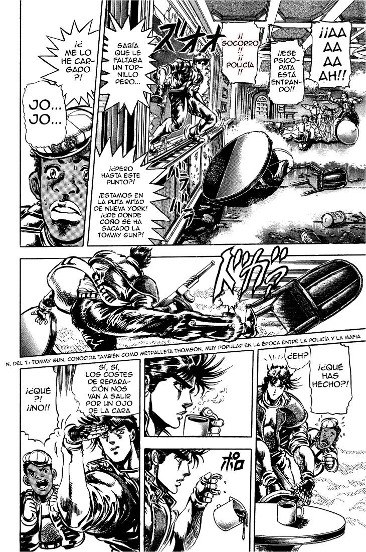 Read JoJo's Bizarre Adventure Parte 2 Battle Tendency ES Manga Online