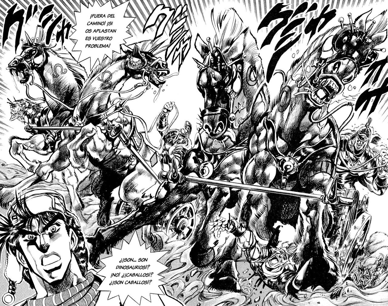 Read JoJo's Bizarre Adventure Parte 2 Battle Tendency ES Manga Online