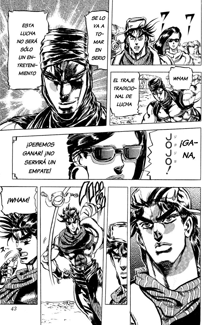 Read JoJo's Bizarre Adventure Parte 2 Battle Tendency ES Manga Online