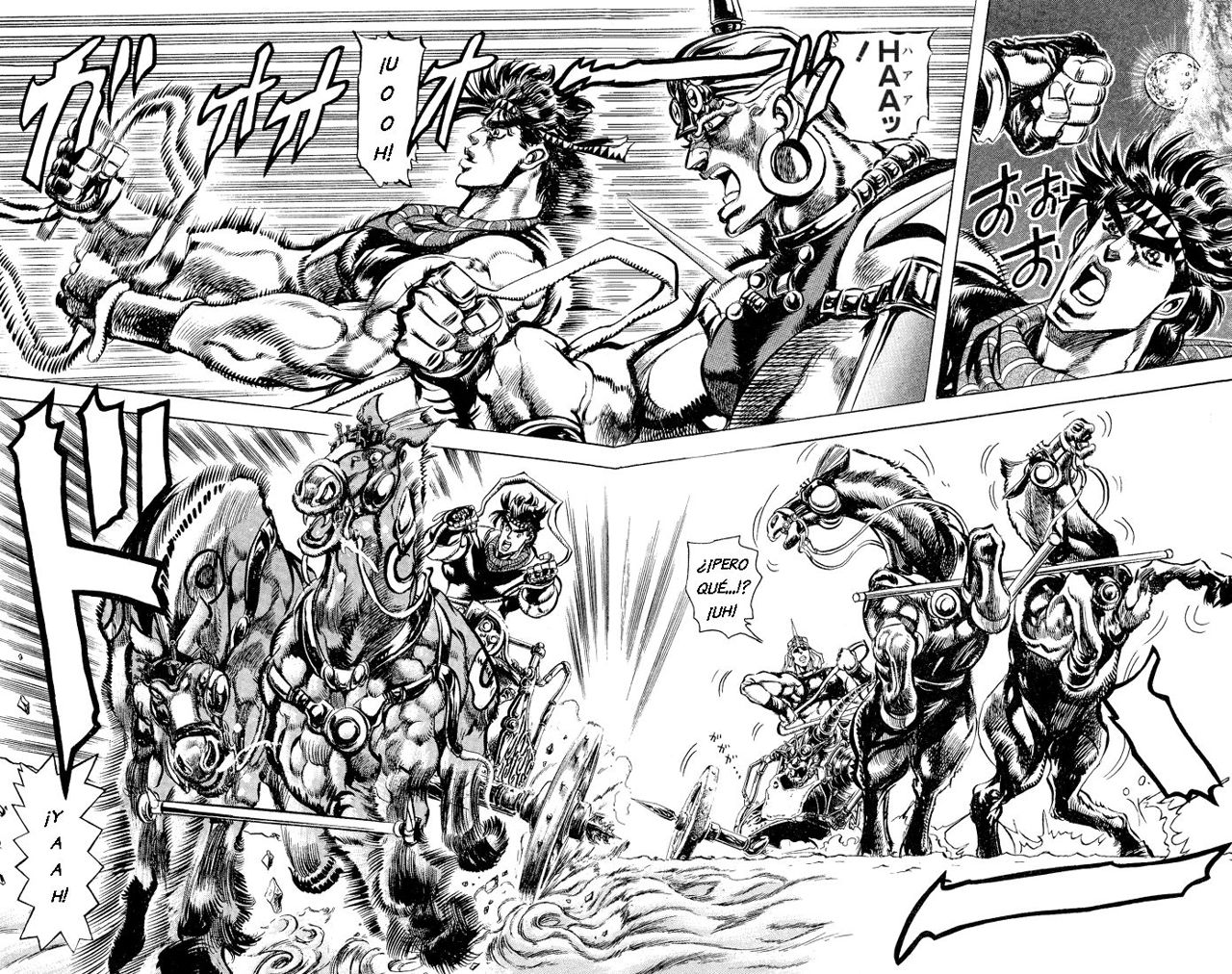 Read JoJo's Bizarre Adventure Parte 2 Battle Tendency ES Manga Online