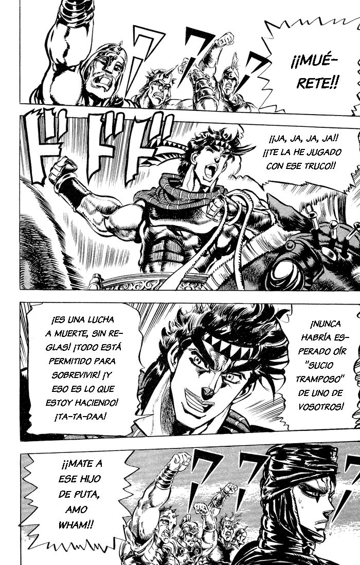 Read JoJo's Bizarre Adventure Parte 2 Battle Tendency ES Manga Online