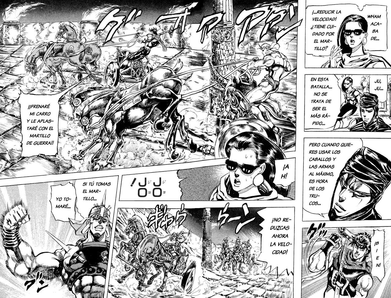 Read JoJo's Bizarre Adventure Parte 2 Battle Tendency ES Manga Online