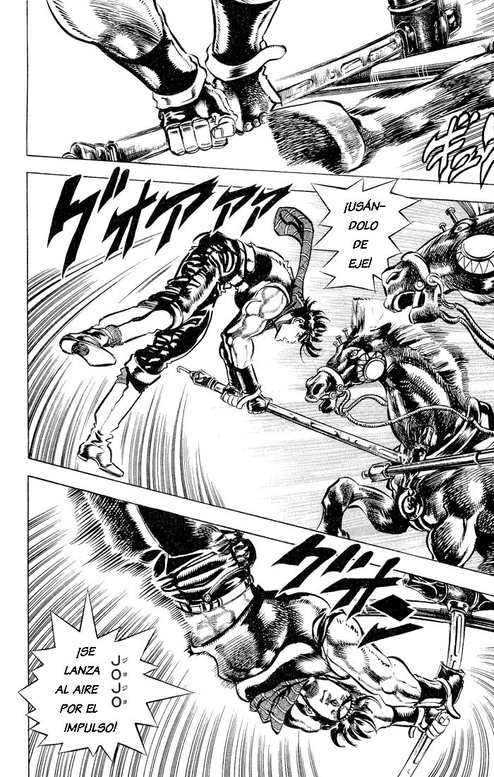 Read JoJo's Bizarre Adventure Parte 2 Battle Tendency ES Manga Online