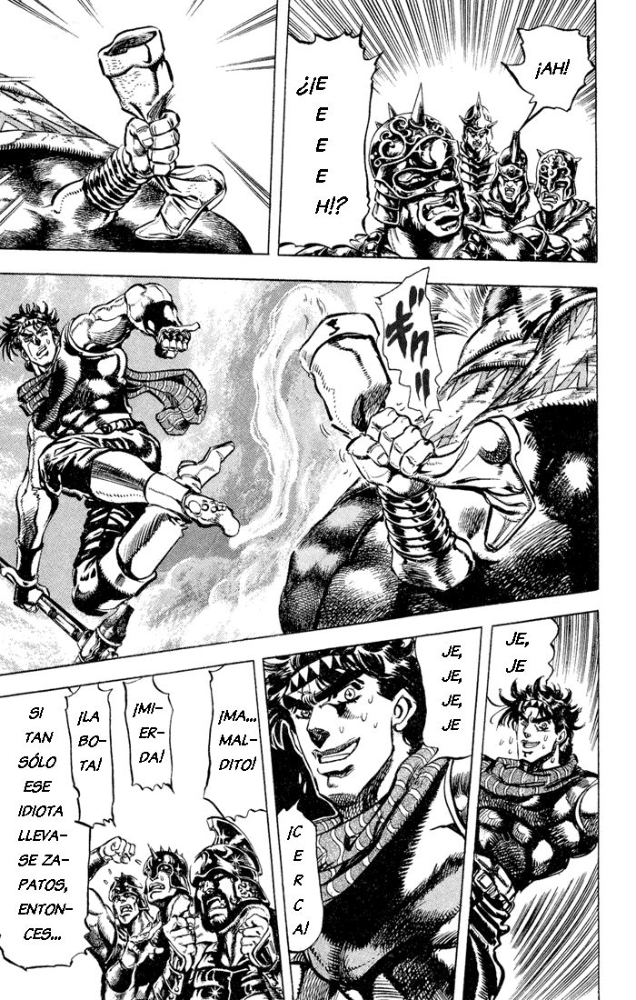 Read JoJo's Bizarre Adventure Parte 2 Battle Tendency ES Manga Online