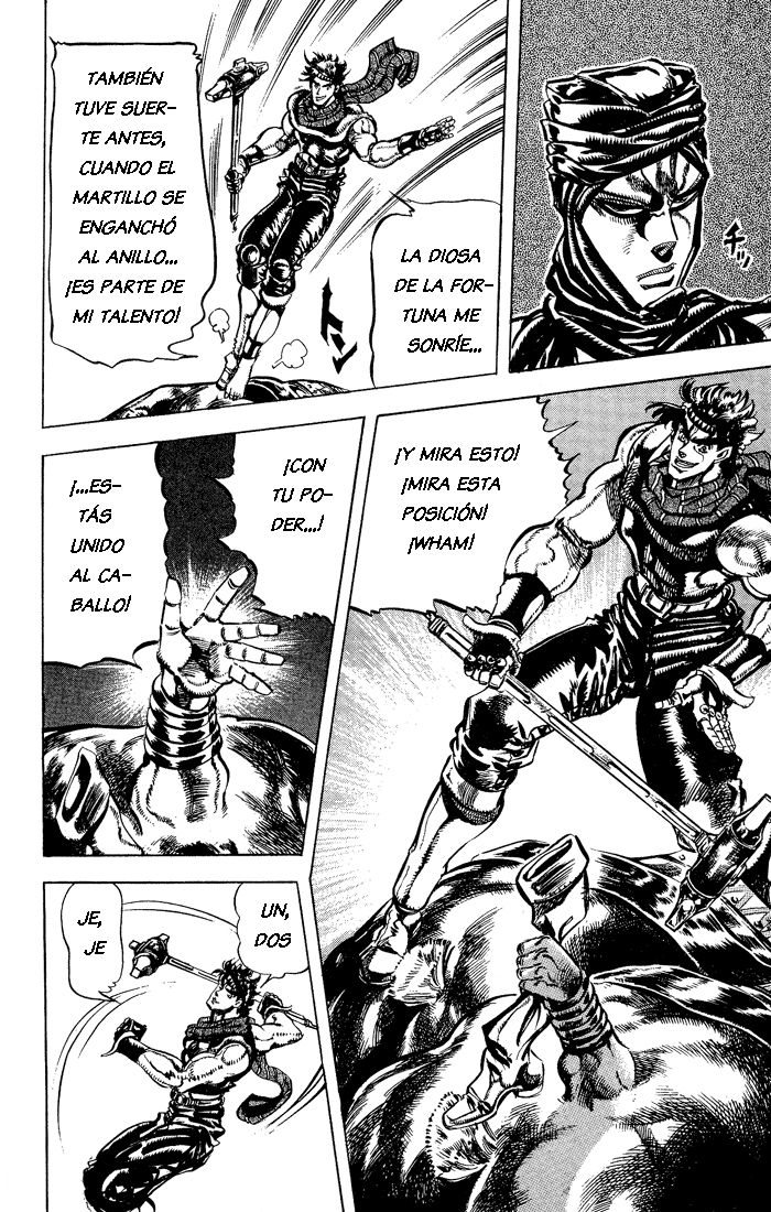 Read JoJo's Bizarre Adventure Parte 2 Battle Tendency ES Manga Online