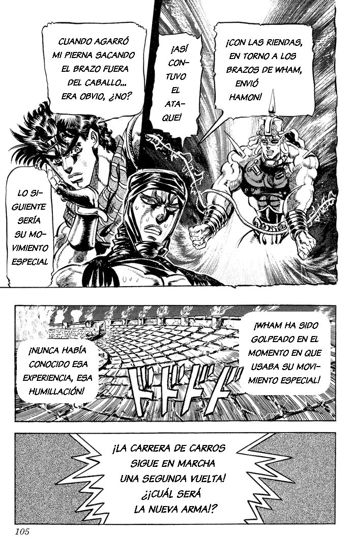 Read JoJo's Bizarre Adventure Parte 2 Battle Tendency ES Manga Online