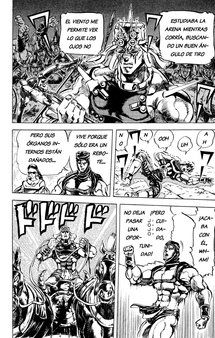 Read JoJo's Bizarre Adventure Parte 2 Battle Tendency ES Manga Online