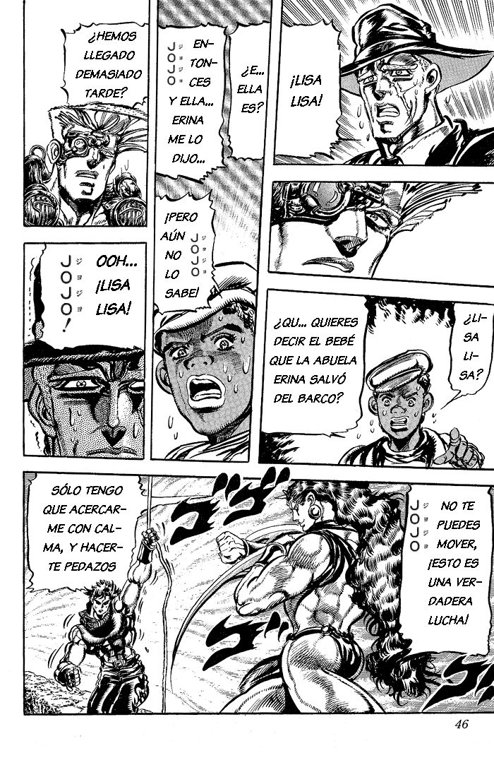 Read JoJo's Bizarre Adventure Parte 2 Battle Tendency ES Manga Online