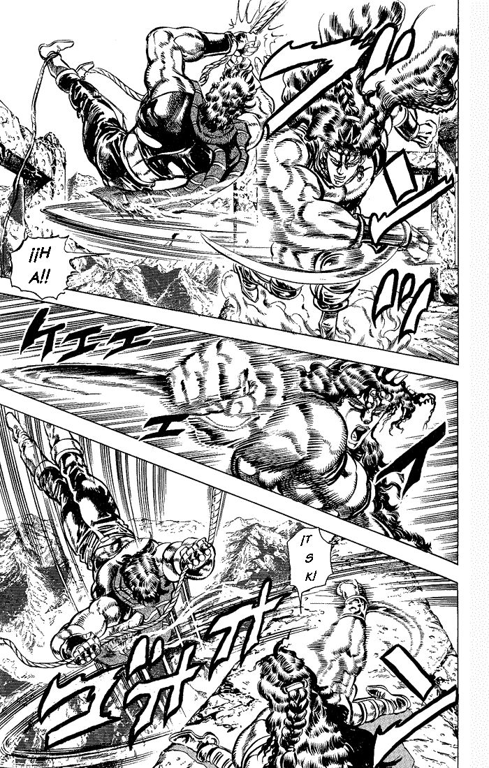 Read JoJo's Bizarre Adventure Parte 2 Battle Tendency ES Manga Online
