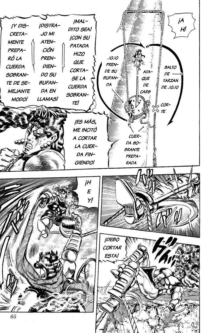 Read JoJo's Bizarre Adventure Parte 2 Battle Tendency ES Manga Online