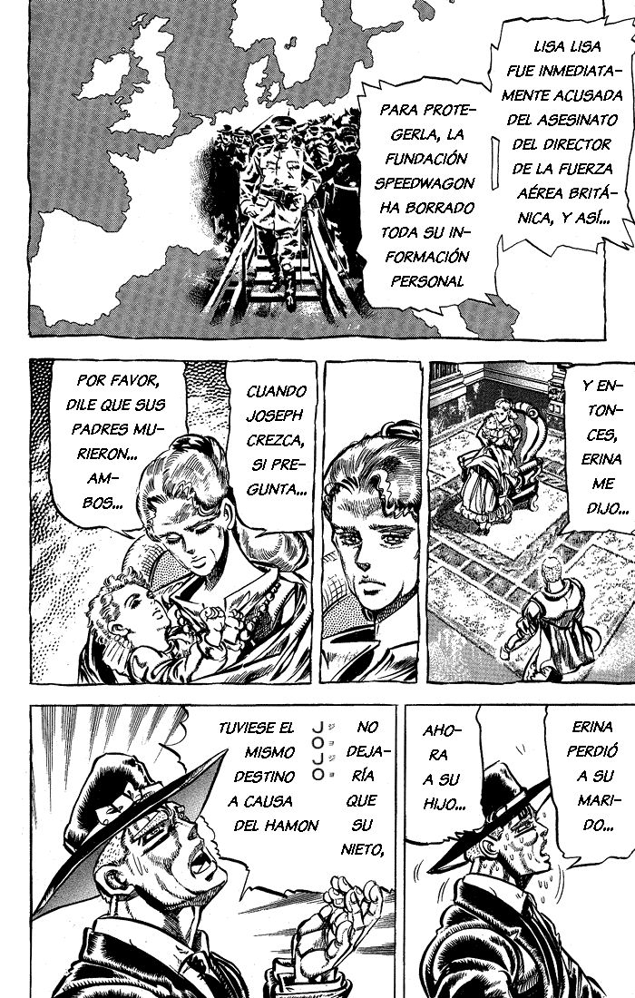Read JoJo's Bizarre Adventure Parte 2 Battle Tendency ES Manga Online
