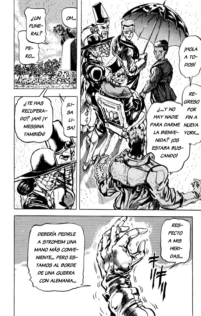 Read JoJo's Bizarre Adventure Parte 2 Battle Tendency ES Manga Online