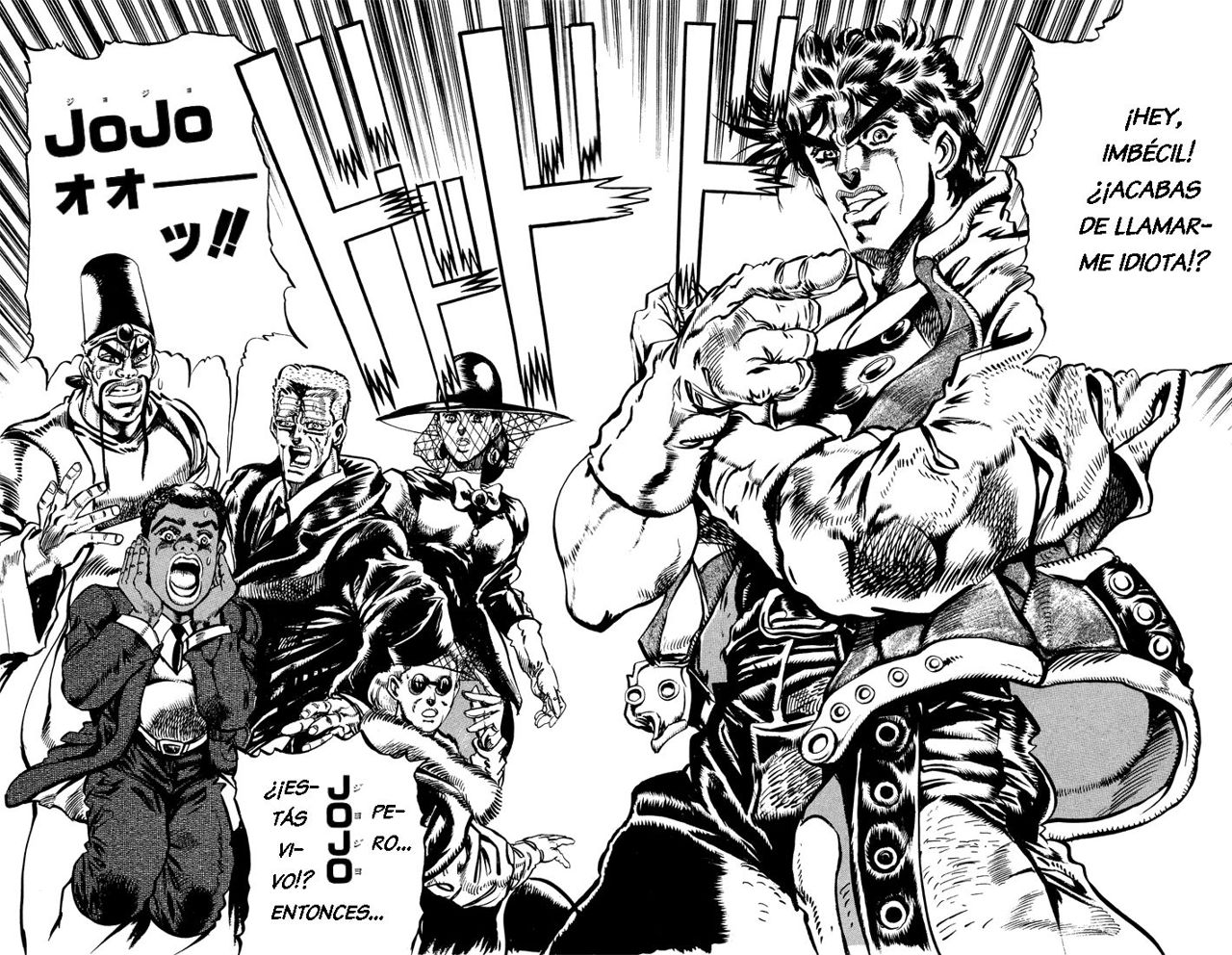 Read JoJo's Bizarre Adventure Parte 2 Battle Tendency ES Manga Online