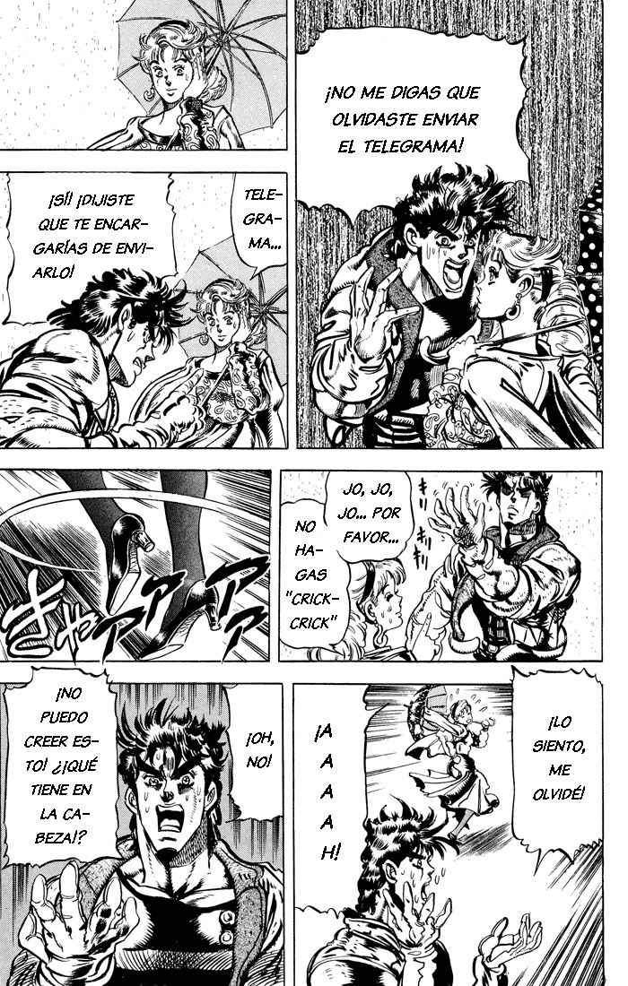 Read JoJo's Bizarre Adventure Parte 2 Battle Tendency ES Manga Online