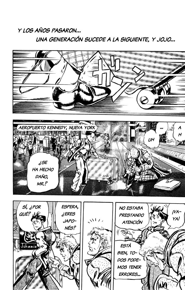 Read JoJo's Bizarre Adventure Parte 2 Battle Tendency ES Manga Online