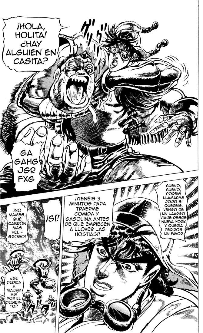 Read JoJo's Bizarre Adventure Parte 2 Battle Tendency ES Manga Online