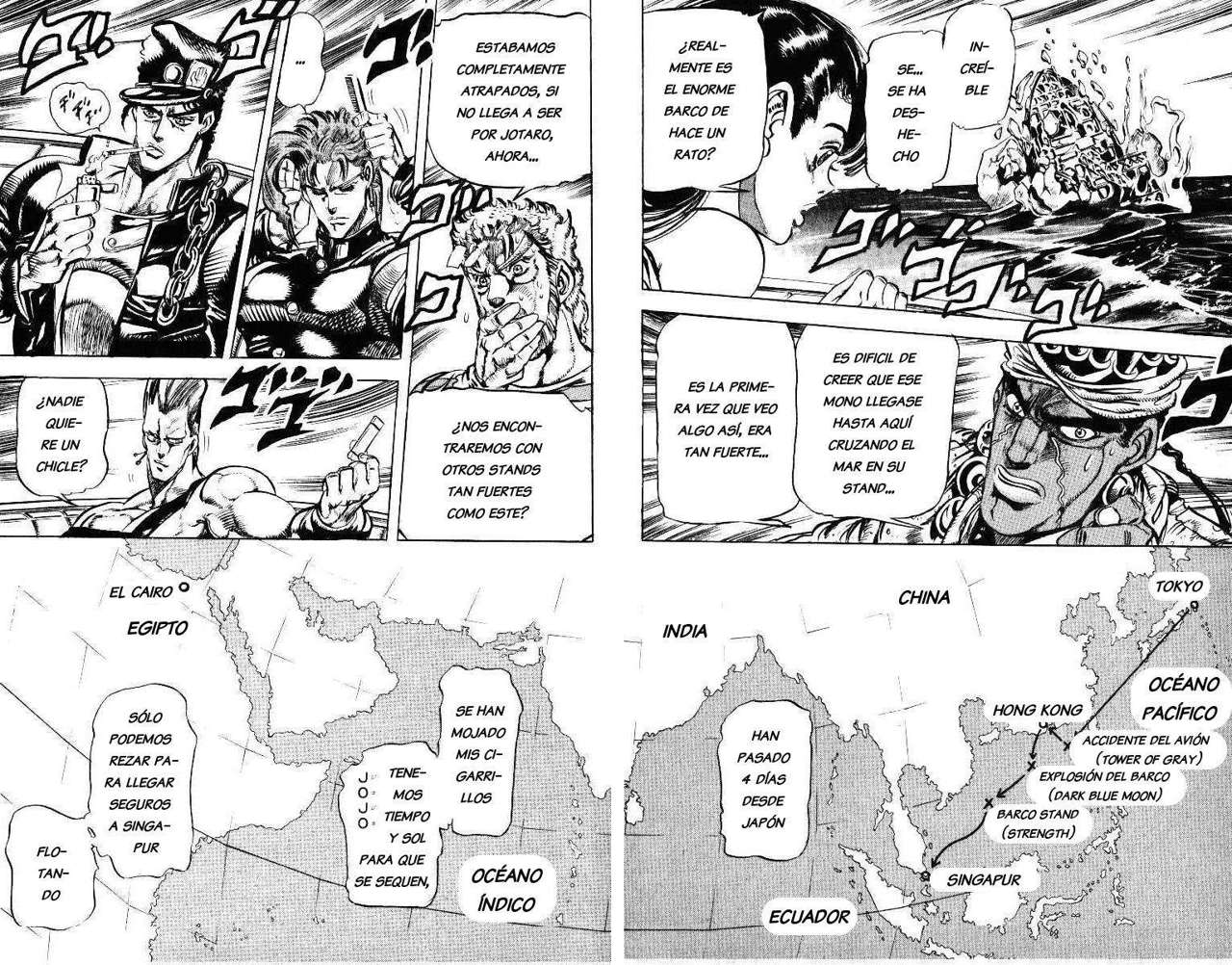 Read JoJo's Bizarre Adventure Parte 3 Stardust Crusaders ES Manga Online
