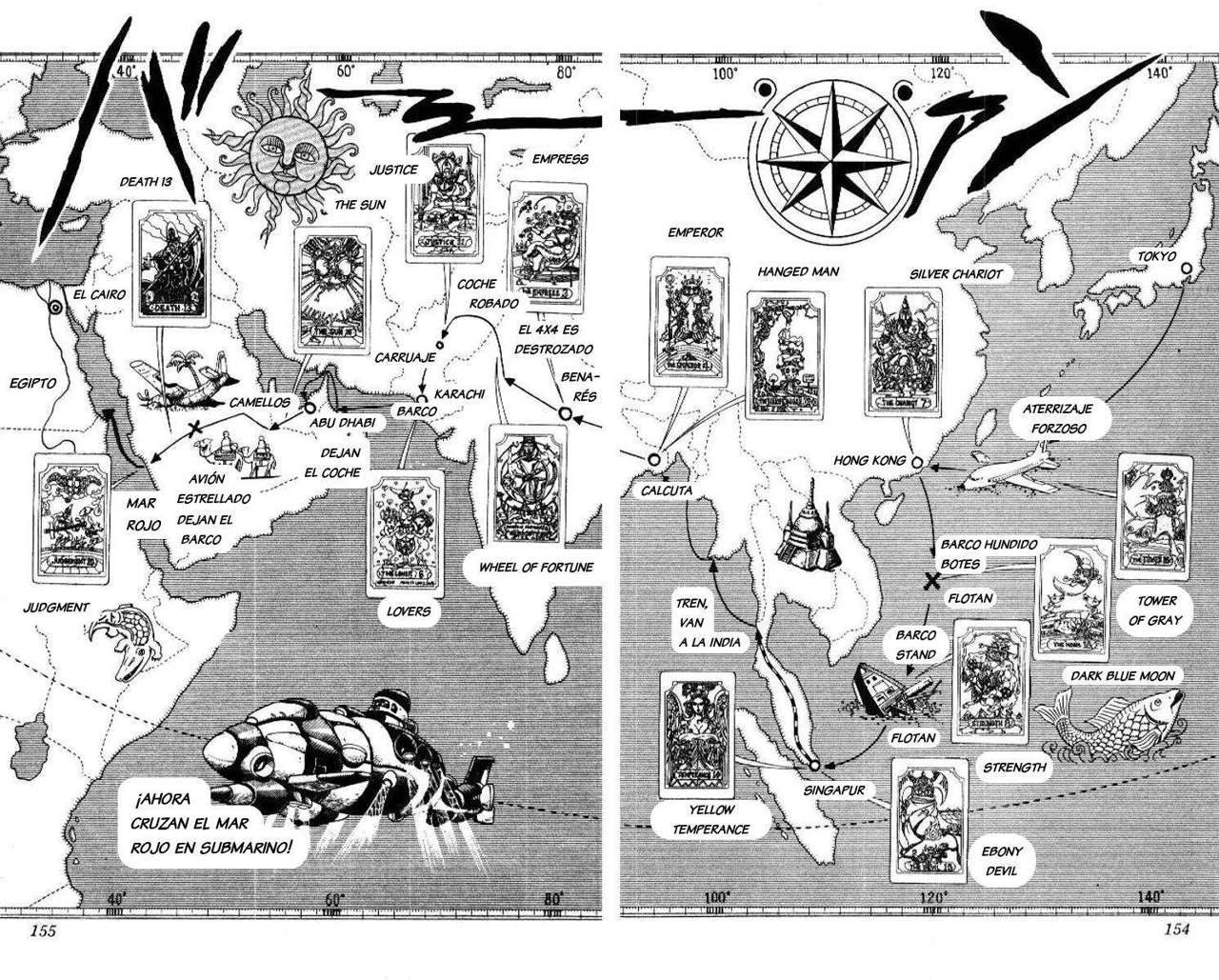 Read JoJo's Bizarre Adventure Parte 3 Stardust Crusaders ES Manga Online