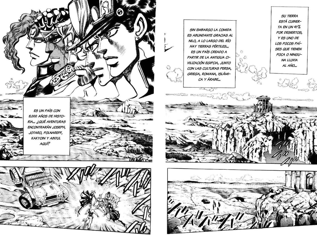 Read JoJo's Bizarre Adventure Parte 3 Stardust Crusaders ES Manga Online