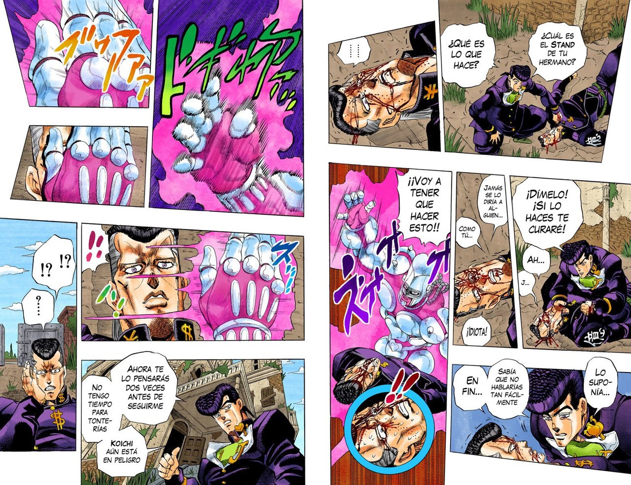 Read JoJo's Bizarre Adventure Parte 4 Diamond Is Unbreakable ES Manga Online