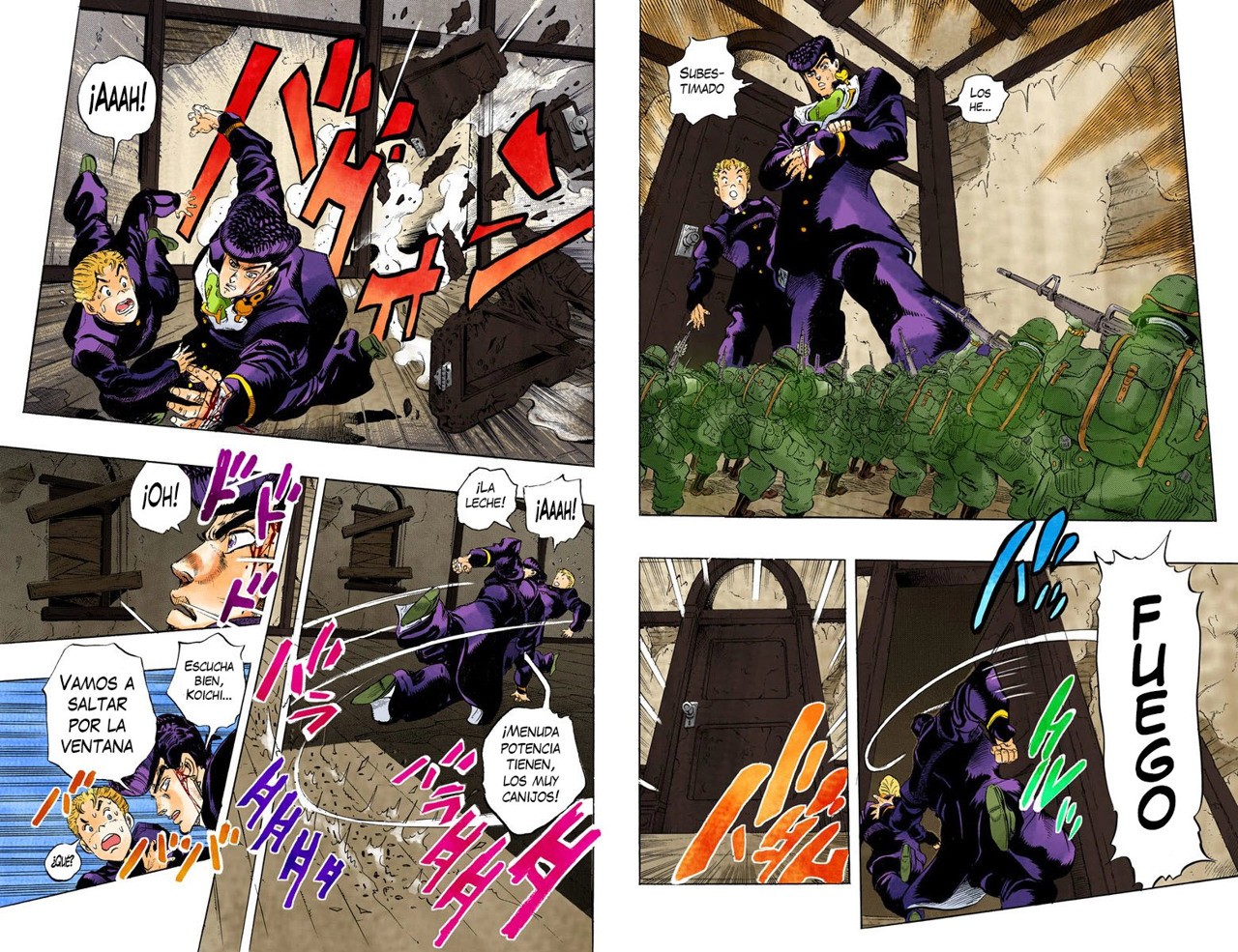 Read JoJo's Bizarre Adventure Parte 4 Diamond Is Unbreakable ES Manga Online