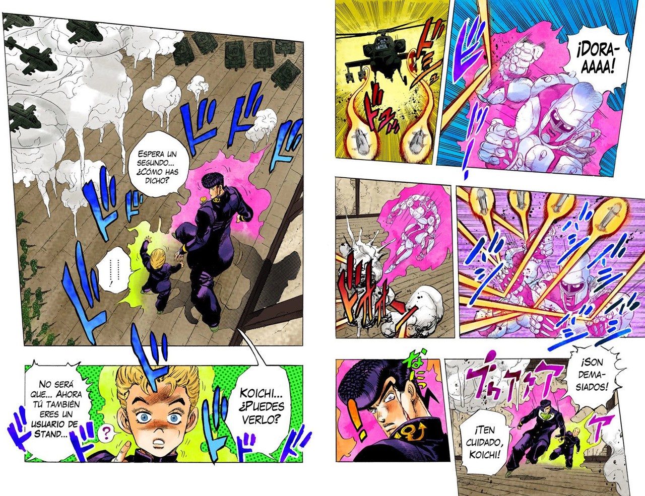 Read JoJo's Bizarre Adventure Parte 4 Diamond Is Unbreakable ES Manga Online