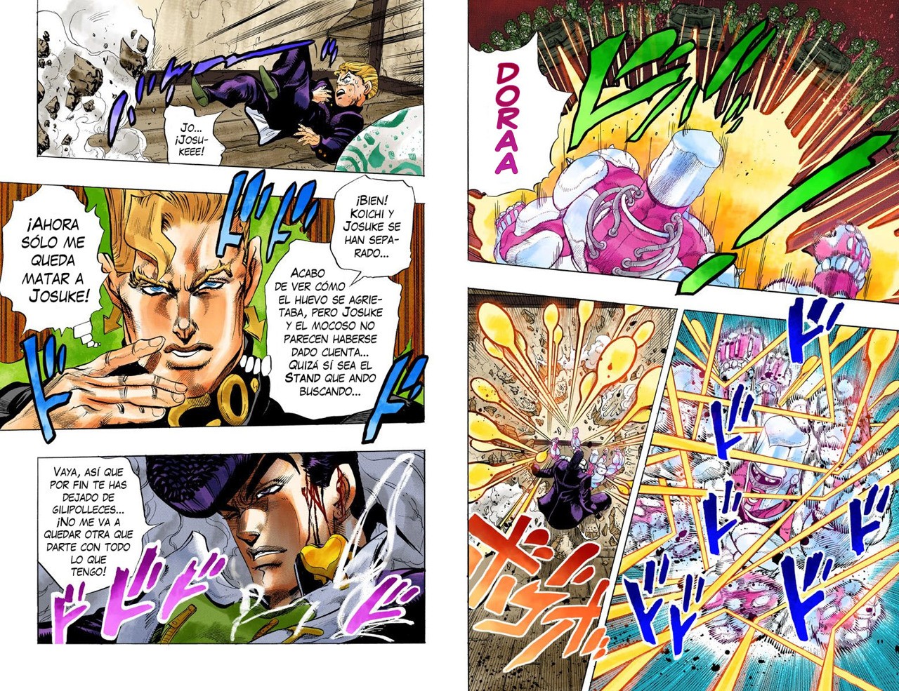 Read JoJo's Bizarre Adventure Parte 4 Diamond Is Unbreakable ES Manga Online