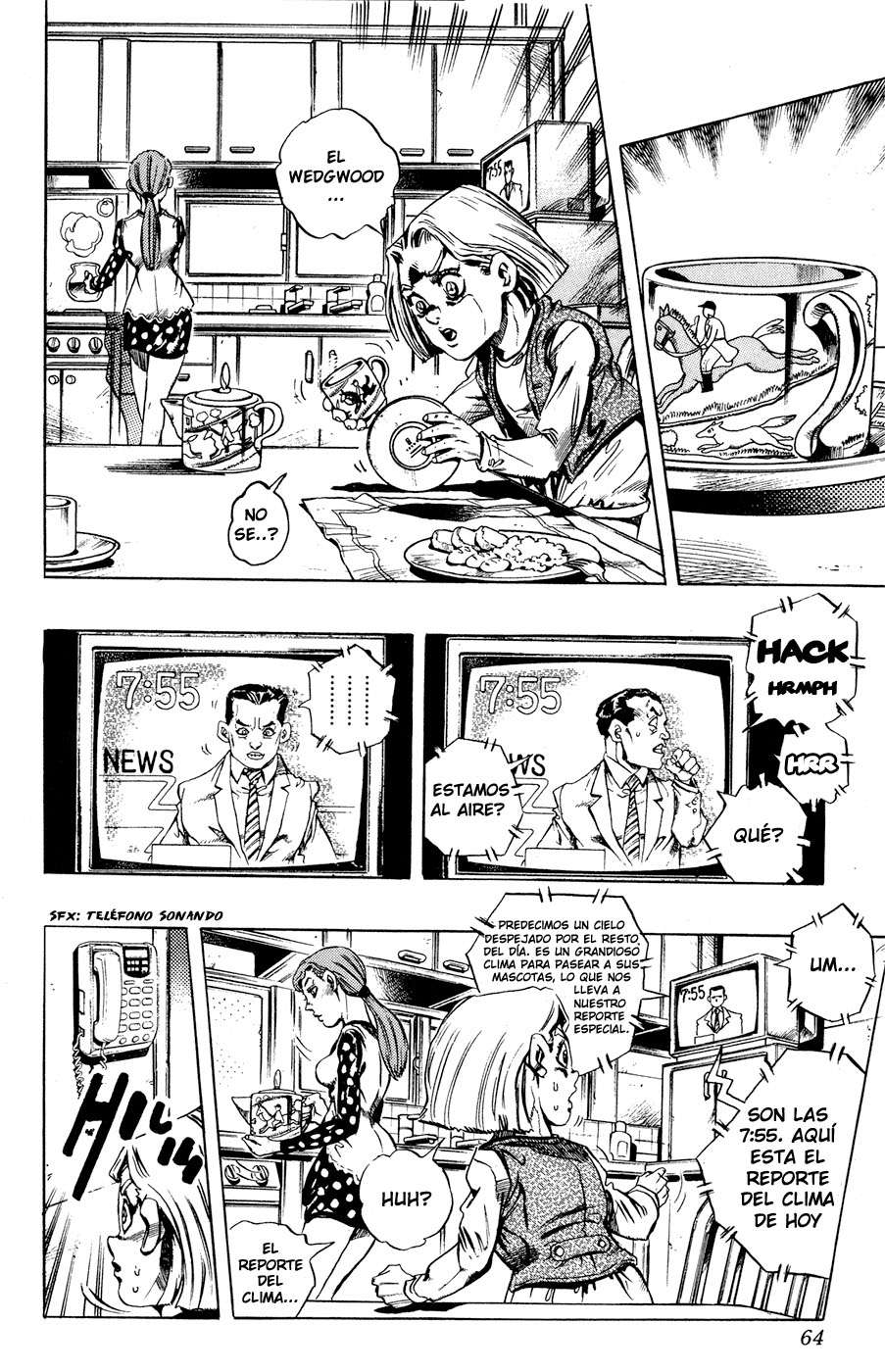 Read JoJo's Bizarre Adventure Parte 4 Diamond Is Unbreakable ES Manga Online