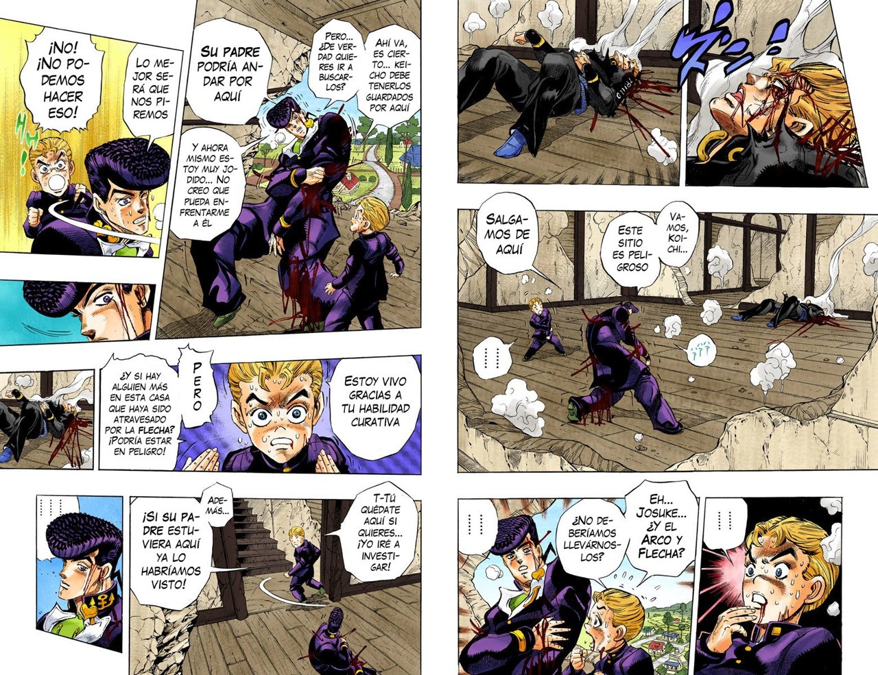 Read JoJo's Bizarre Adventure Parte 4 Diamond Is Unbreakable ES Manga Online