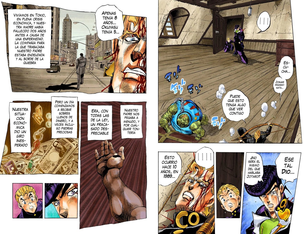 Read JoJo's Bizarre Adventure Parte 4 Diamond Is Unbreakable ES Manga Online
