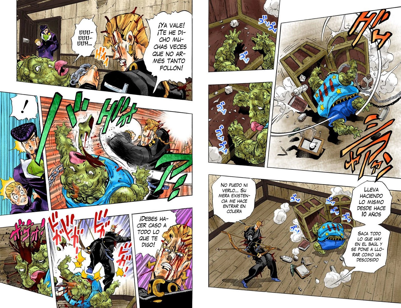 Read JoJo's Bizarre Adventure Parte 4 Diamond Is Unbreakable ES Manga Online