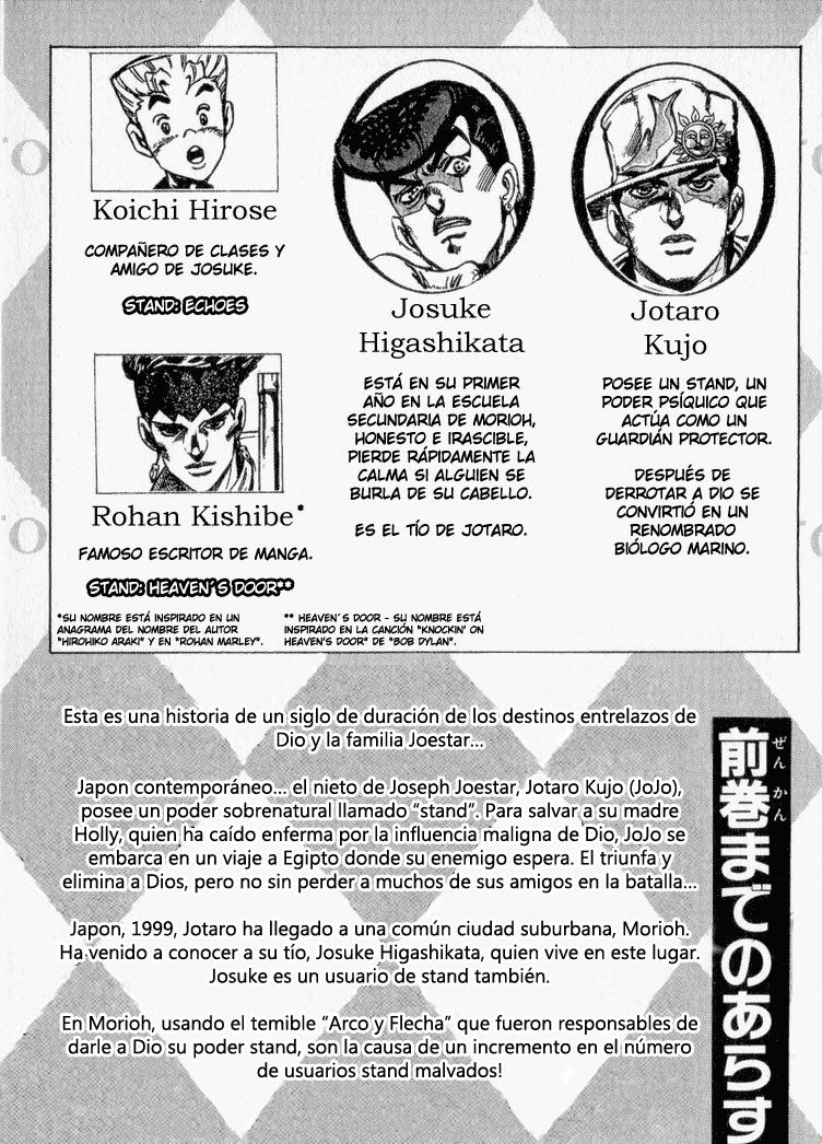 Read JoJo's Bizarre Adventure Parte 4 Diamond Is Unbreakable ES Manga Online