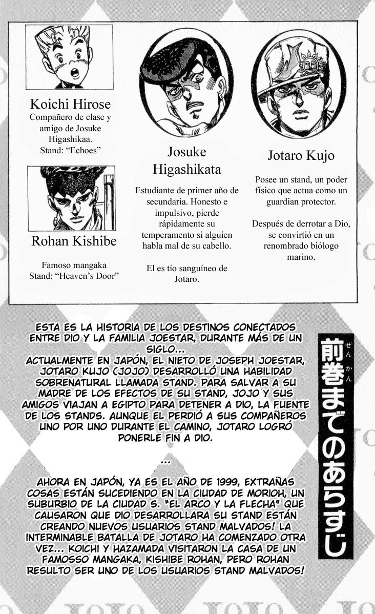 Read JoJo's Bizarre Adventure Parte 4 Diamond Is Unbreakable ES Manga Online
