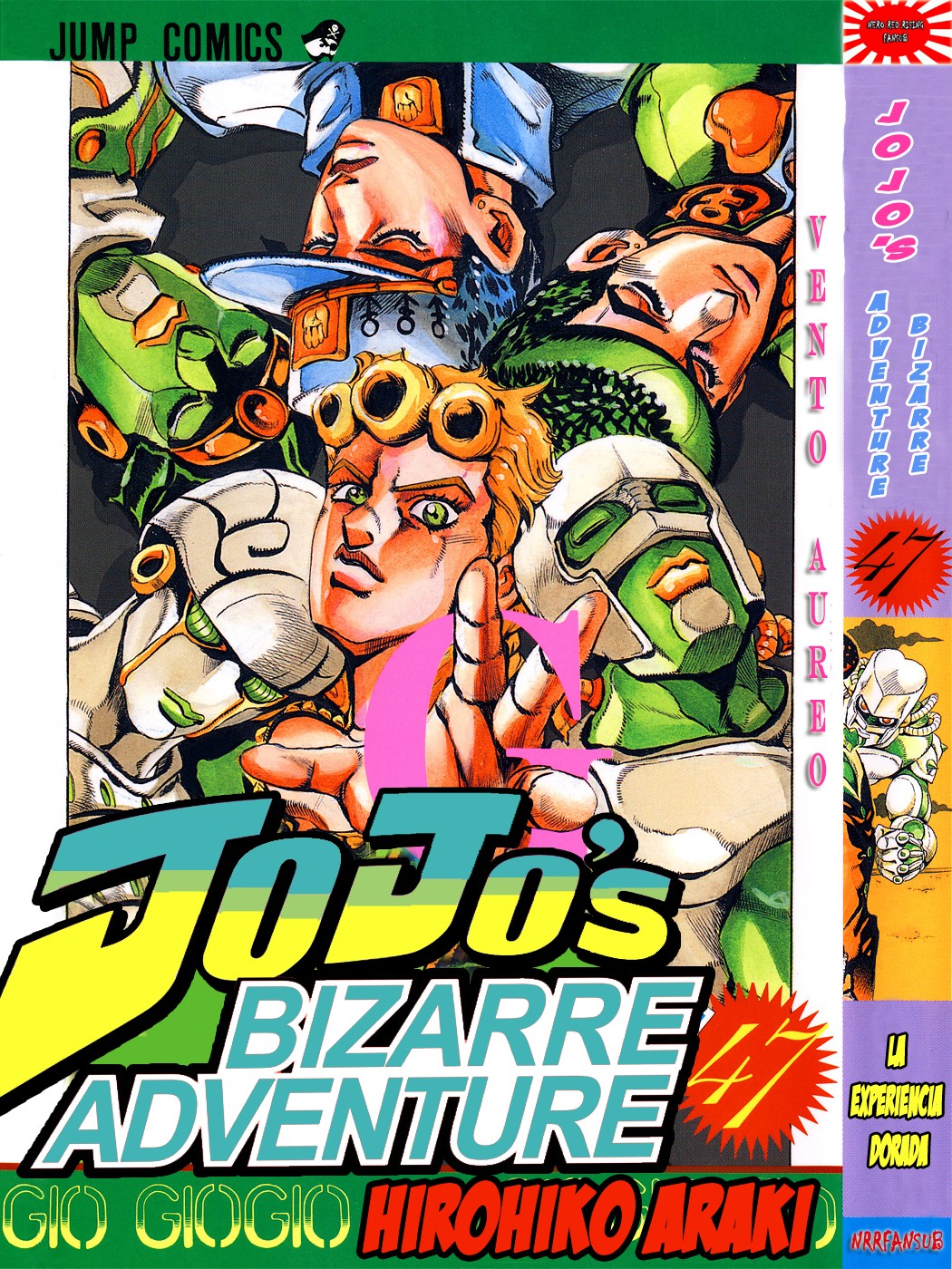 Read JoJo's Bizarre Adventure Parte 5 Vento Aureo ES Manga Online
