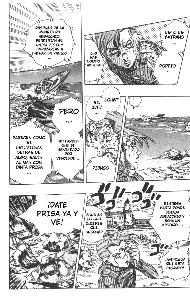Read JoJo's Bizarre Adventure Parte 5 Vento Aureo ES Manga Online