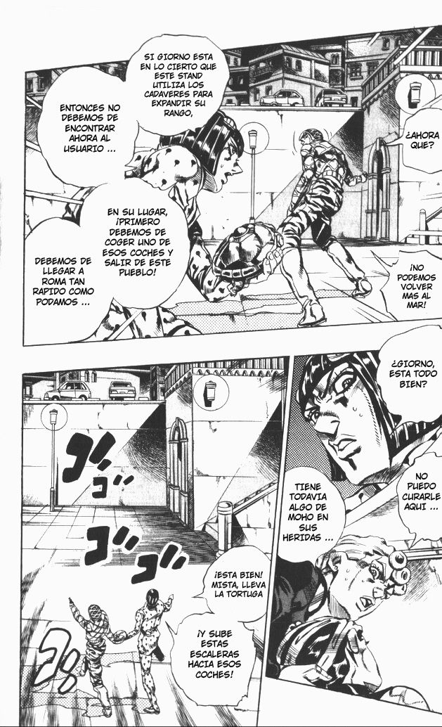 Read JoJo's Bizarre Adventure Parte 5 Vento Aureo ES Manga Online