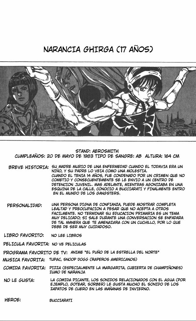 Read JoJo's Bizarre Adventure Parte 5 Vento Aureo ES Manga Online