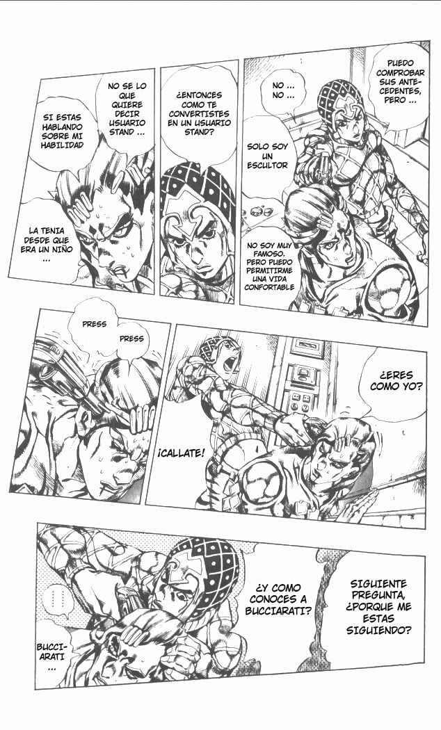 Read JoJo's Bizarre Adventure Parte 5 Vento Aureo ES Manga Online