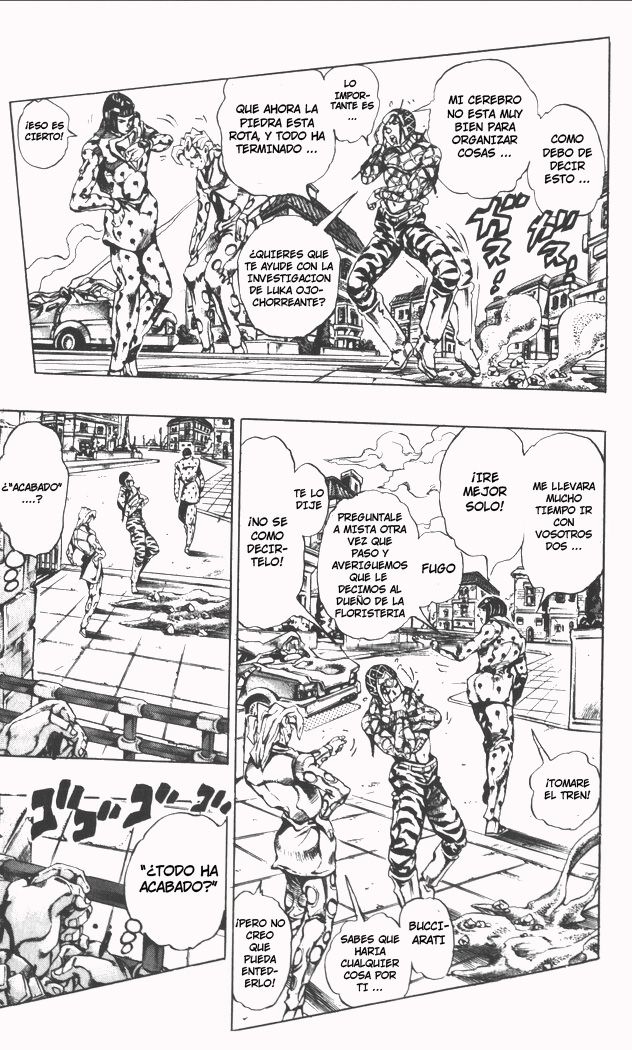 Read JoJo's Bizarre Adventure Parte 5 Vento Aureo ES Manga Online