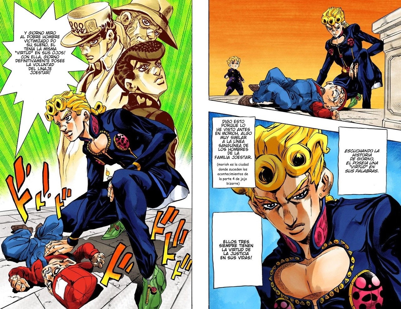 Read JoJo's Bizarre Adventure Parte 5 Vento Aureo ES Manga Online