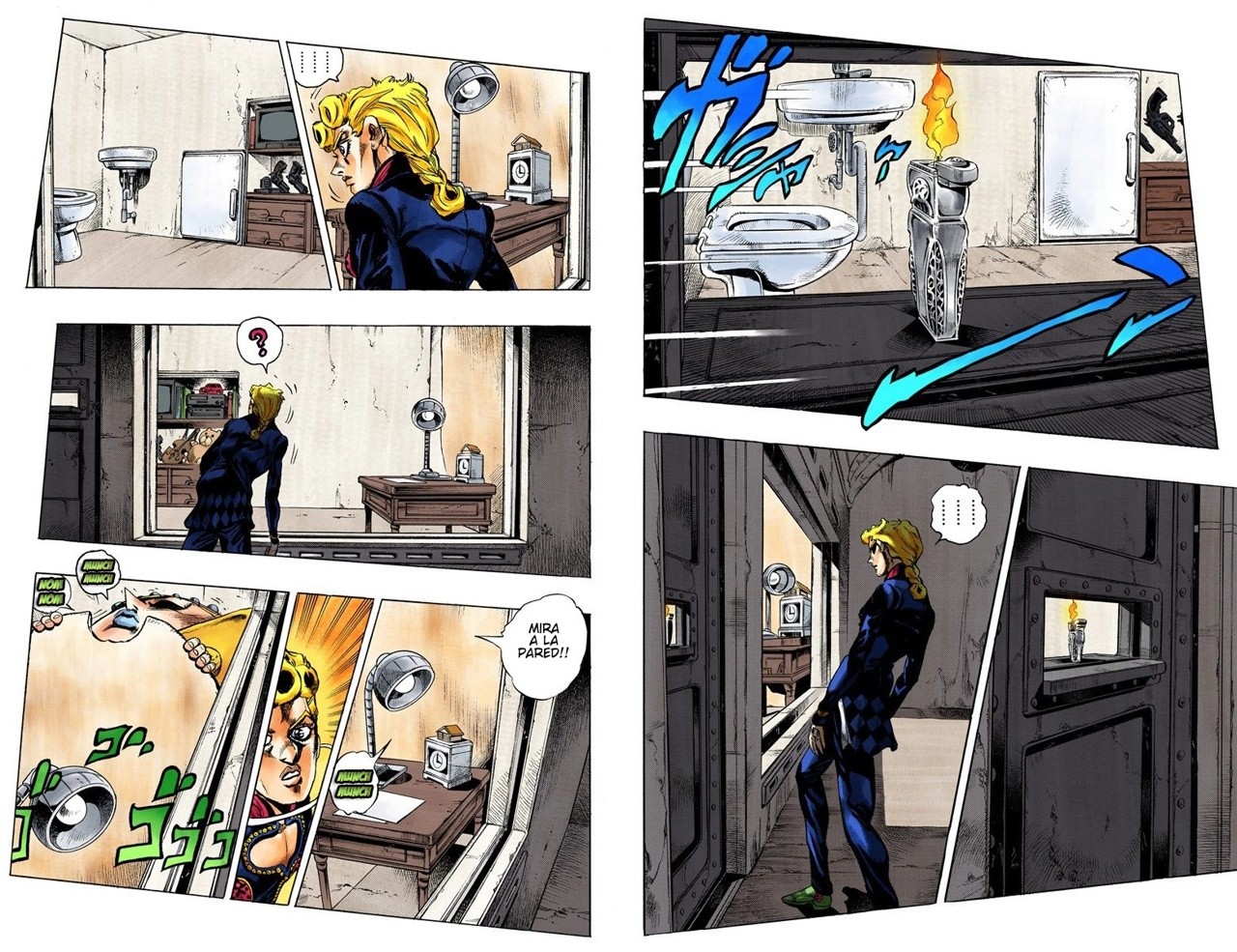 Read JoJo's Bizarre Adventure Parte 5 Vento Aureo ES Manga Online