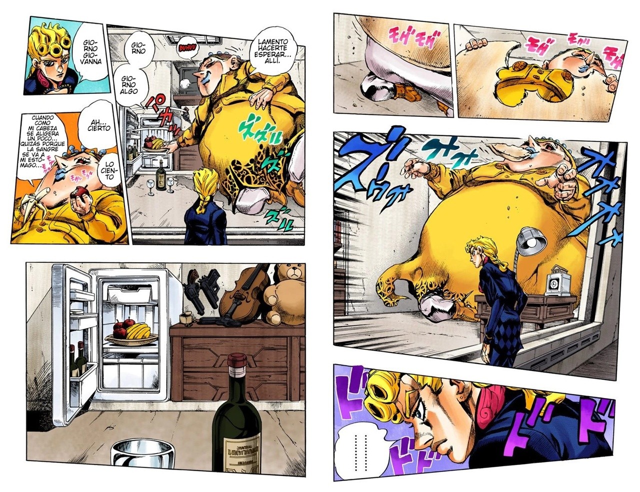 Read JoJo's Bizarre Adventure Parte 5 Vento Aureo ES Manga Online