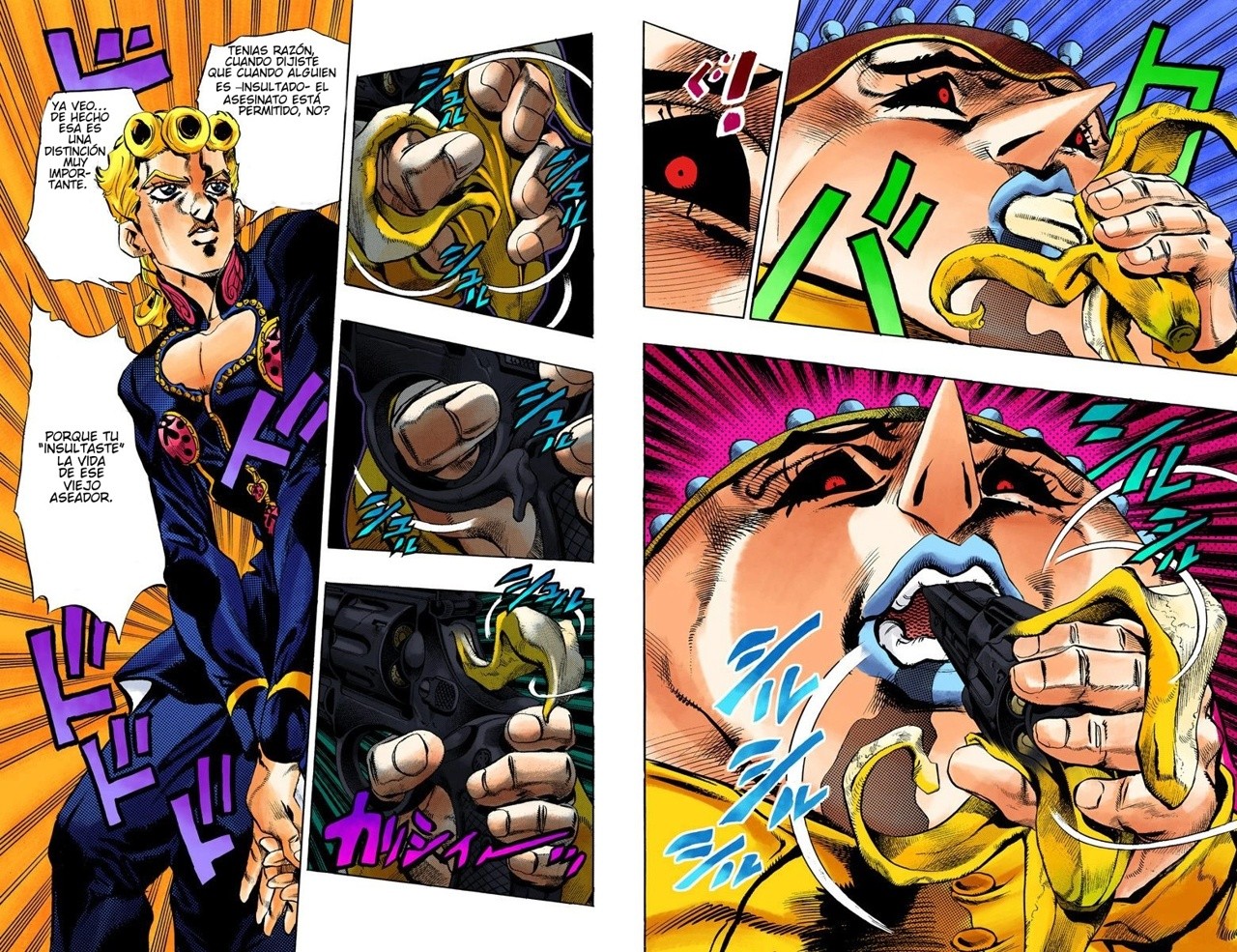 Read JoJo's Bizarre Adventure Parte 5 Vento Aureo ES Manga Online