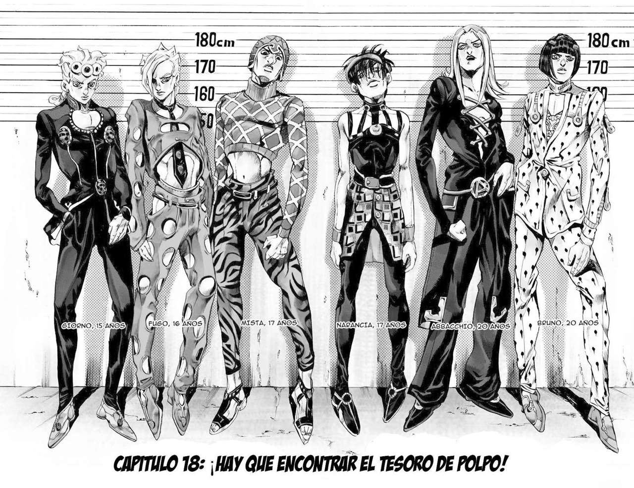 Read JoJo's Bizarre Adventure Parte 5 Vento Aureo ES Manga Online