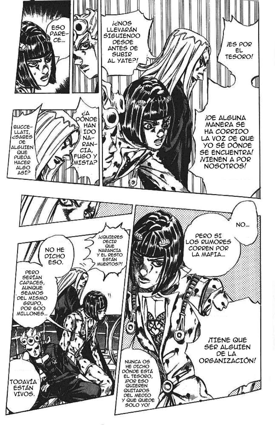 Read JoJo's Bizarre Adventure Parte 5 Vento Aureo ES Manga Online