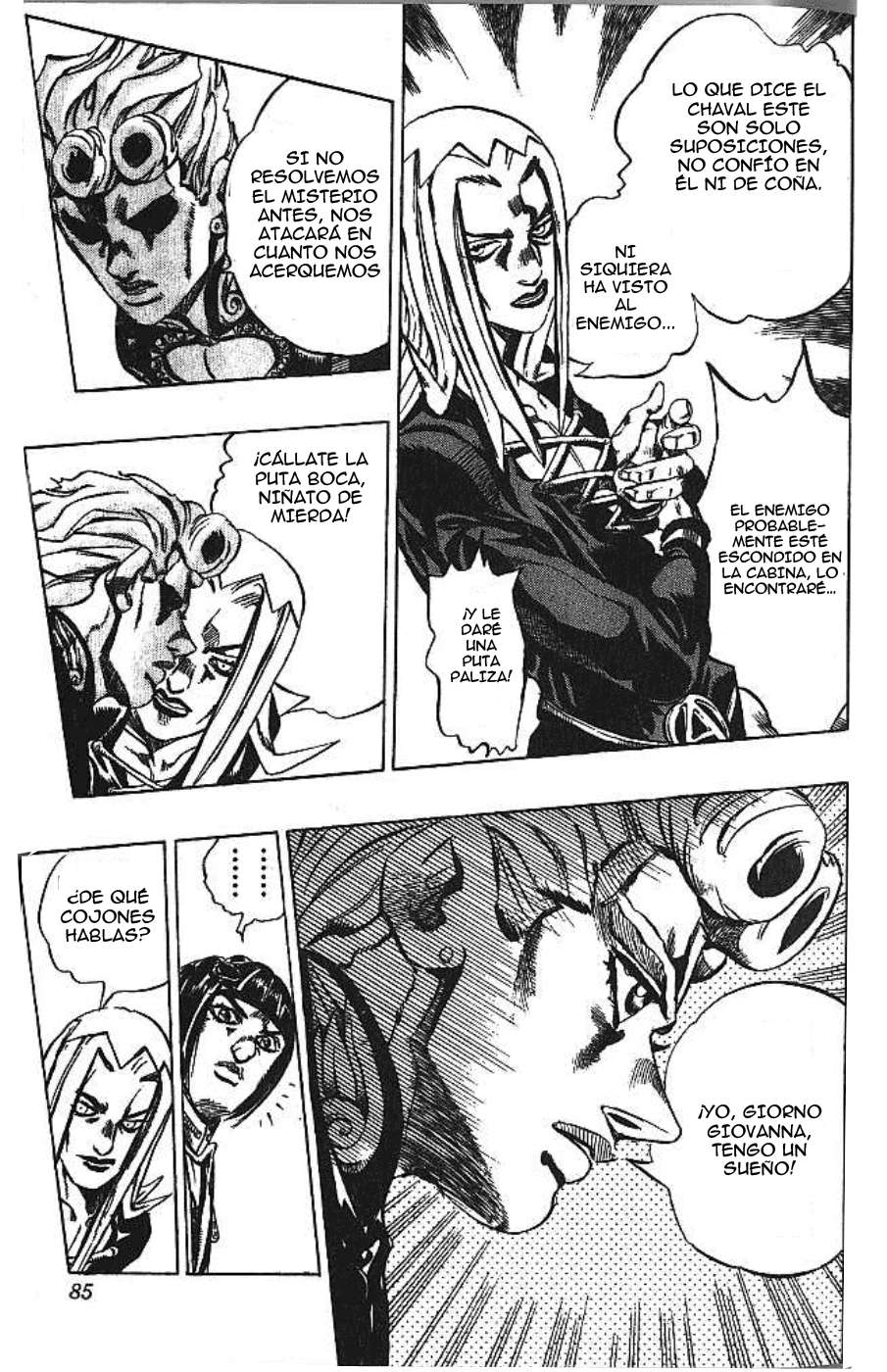 Read JoJo's Bizarre Adventure Parte 5 Vento Aureo ES Manga Online